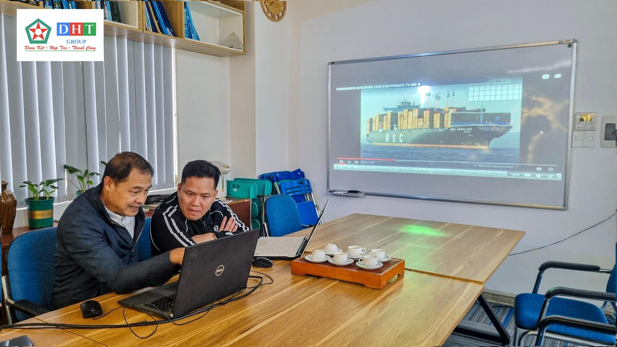 Công ty cổ phần tập đoàn DHT-Sumaser tổ chức đào tạo chuyên môn cho thuyền viên chuẩn bị nhập tàu