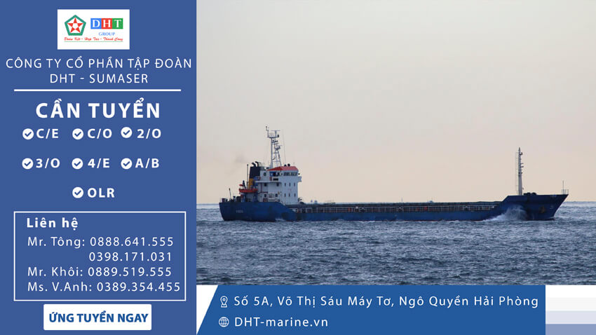 Job tàu tháng 10 cho Tàu hàng 1 và hạng 2